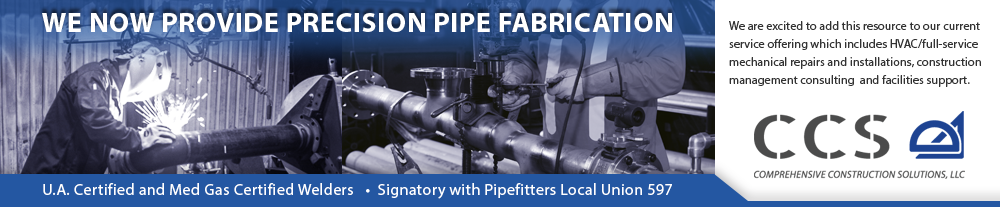 We Now Provide Precision Pipe Fabrication